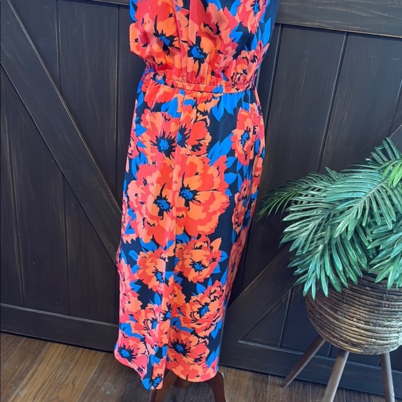 Tommy Hilfiger Pink and Blue Sundress Sleeveless Scoop Neck Resort Wear - Picture 6 of 8